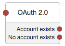 The OAuth 2.0 node.