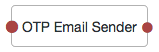 The OTP Email Sender node.