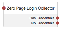 The Zero Page Login Collector node.