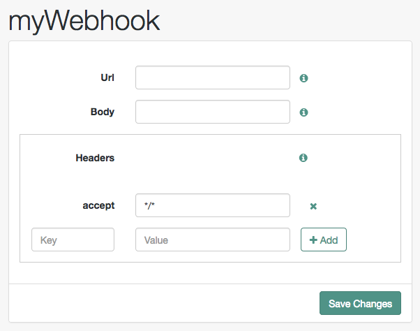 Creating a new authentication webhook.