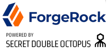 ForgeRock and SDO partnership logo.