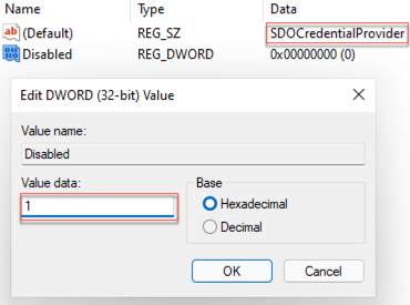 Change CP to disabled in Registry Editor.