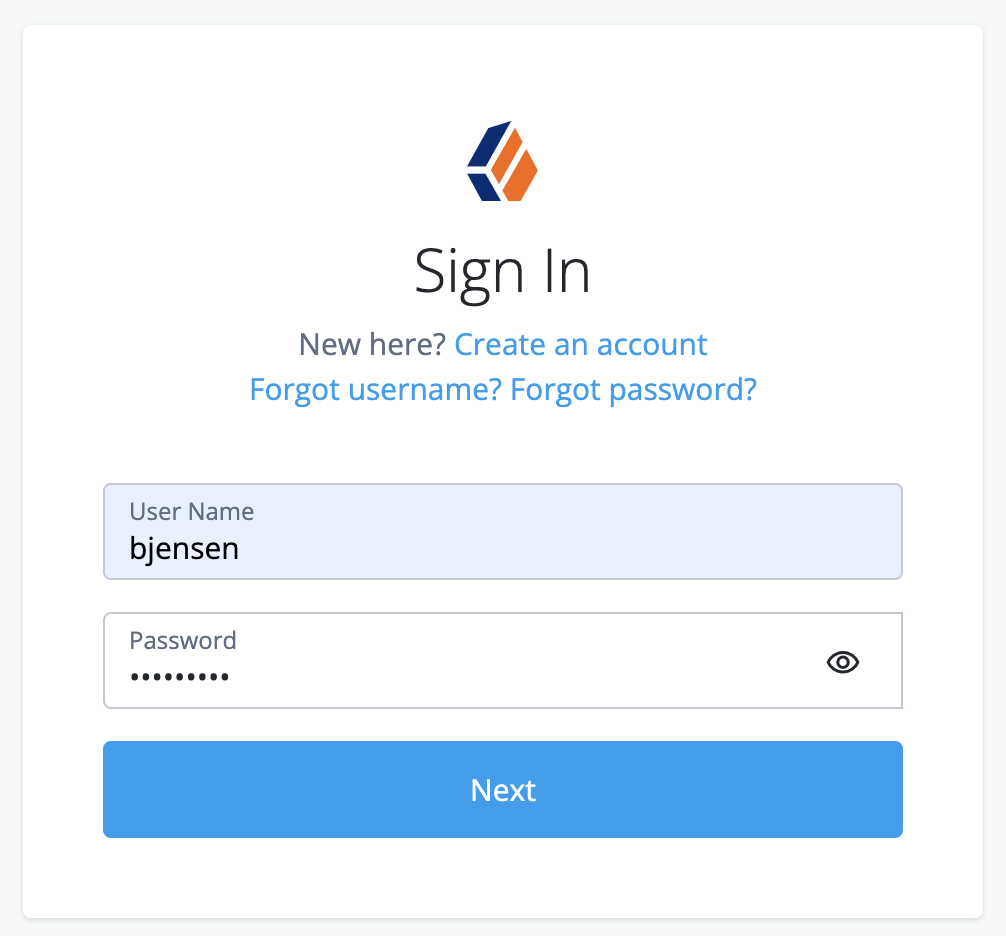 Signing on at the online bank