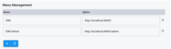 iga menu management setting