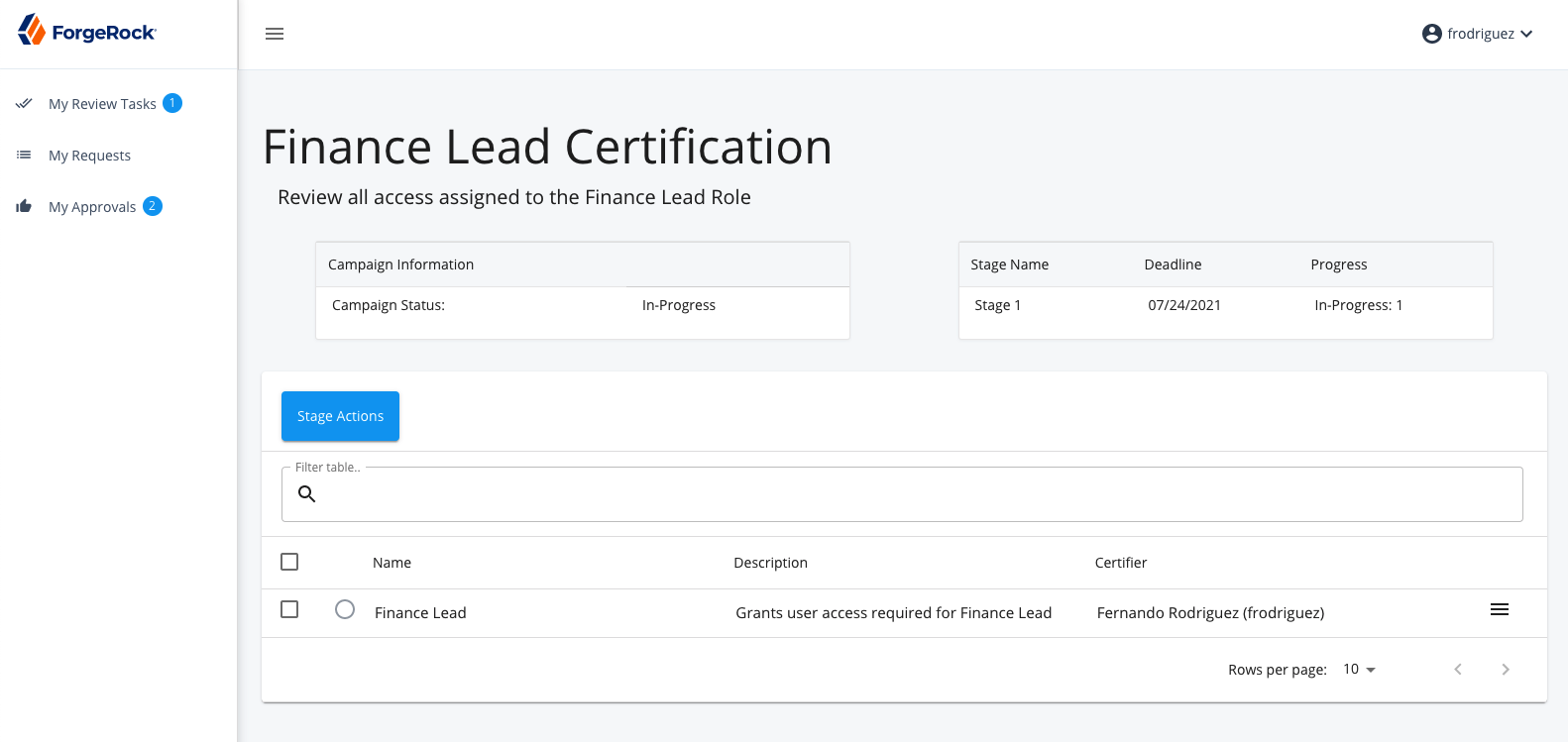 iga object certification list for object campaign