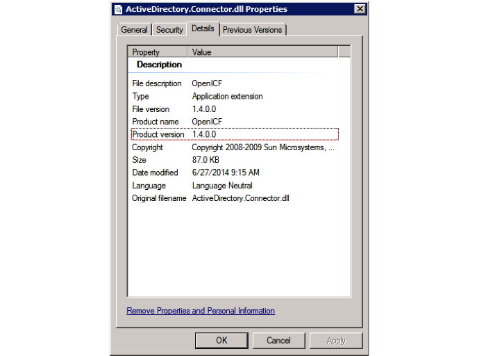 Bundle version of the Active Directory Connector