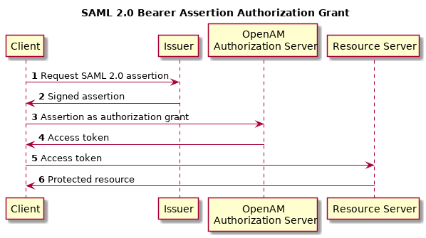 SAML 2.0 Bearer Assertion Authorization Grant
