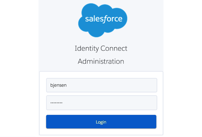Admin Login Started Page
