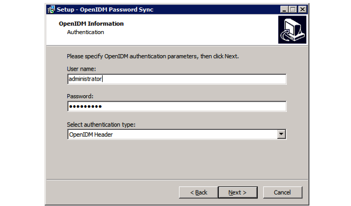 Password Sync Authentication